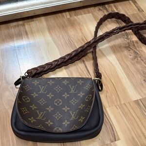 Louis Vuitton Dark Brown Monogram Crossbody Bag